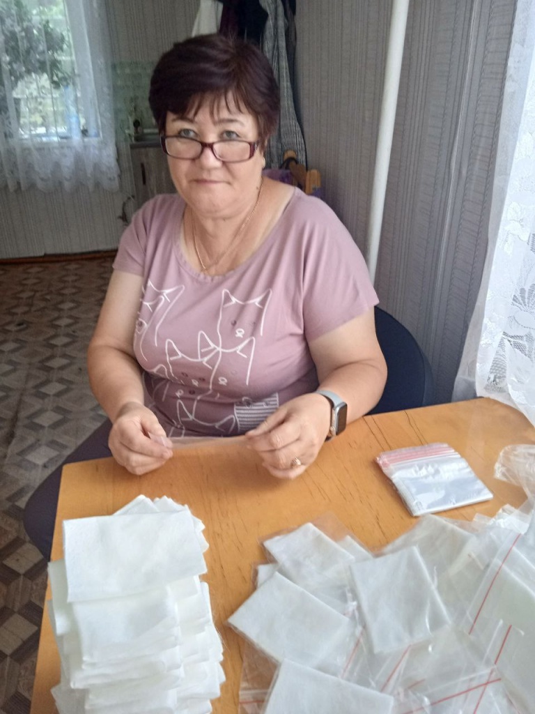 Жители поселка Красноармейский Мордовии отправили на передовую партию «армейских душей»