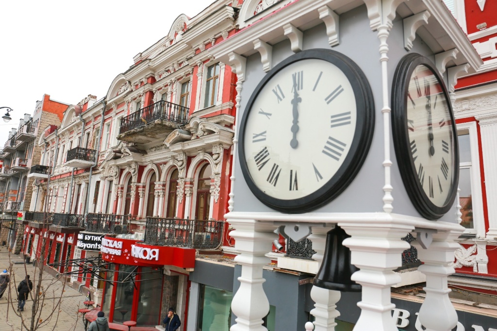 В Воронеже «пошли» Михайловские часы