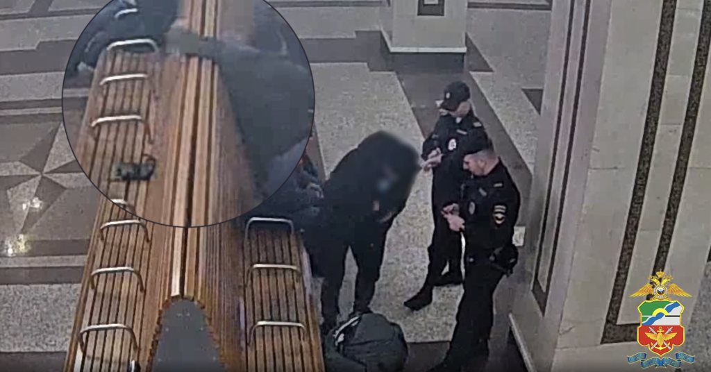 Транспортная полиция Красноярска задержала похитителя мобильных телефонов на железнодорожном вокзале