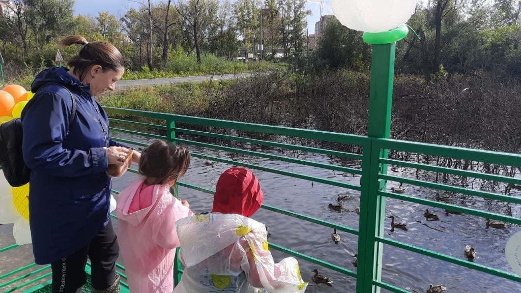 Смотровую площадку открыли в Ленинском районе Новосибирска