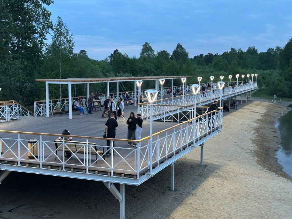 Ангарск претендует на федеральный грант для продолжения благоустройства набережной